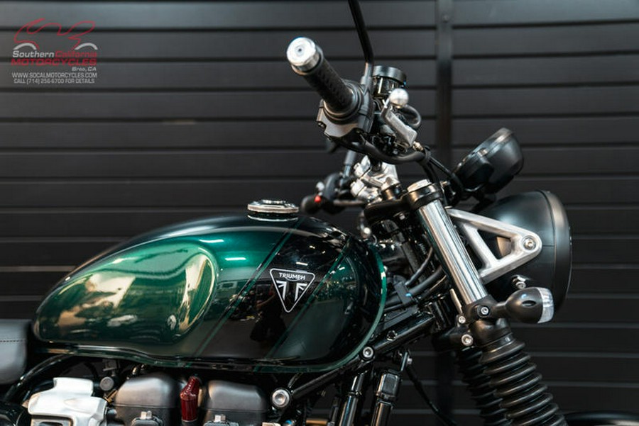 2024 Triumph Speed Twin 900 Competition Green/Phantom Black