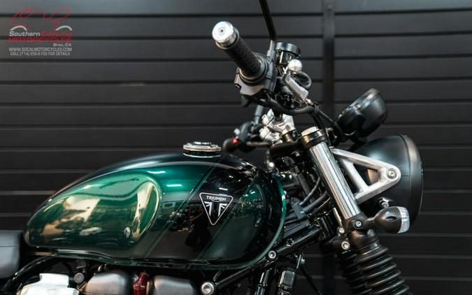 2024 Triumph Speed Twin 900 Competition Green/Phantom Black