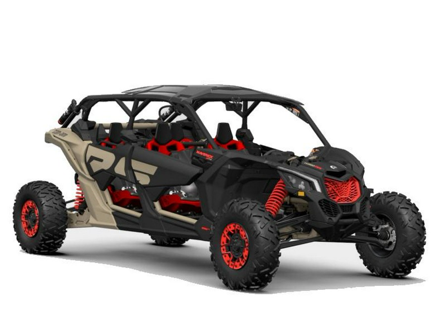 2021 Can-Am® Maverick X3 MAX X rs Turbo RR With Smart-Shox Desert Tan / Carbon Black / C