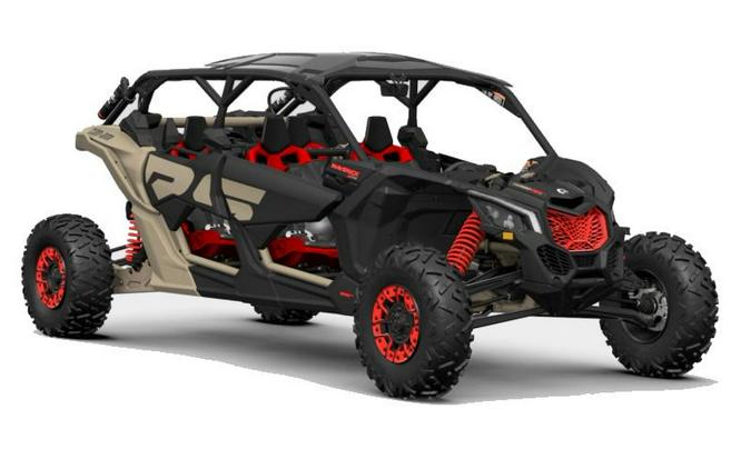 2021 Can-Am® Maverick X3 MAX X rs Turbo RR With Smart-Shox Desert Tan / Carbon Black / C