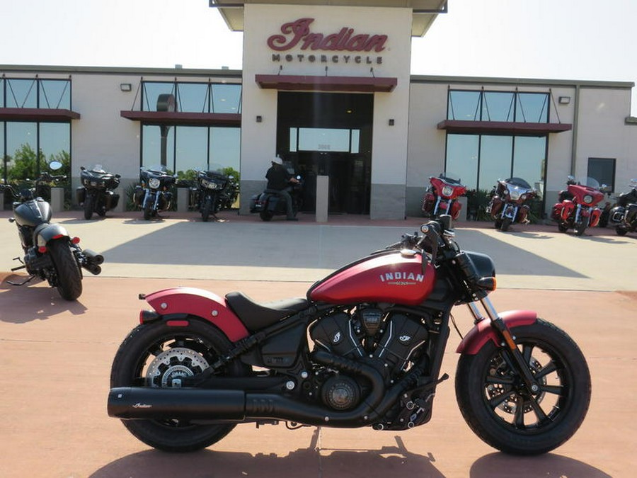 2025 Indian Motorcycle® Scout® Bobber Limited Sunset Red Smoke