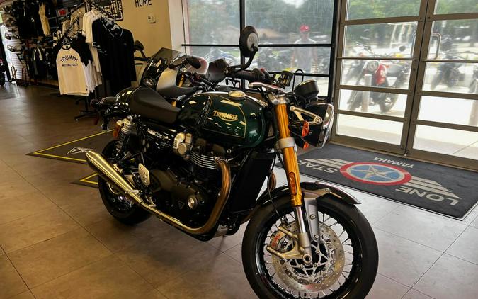 2025 Triumph Thruxton RS Final Edition Competition Green