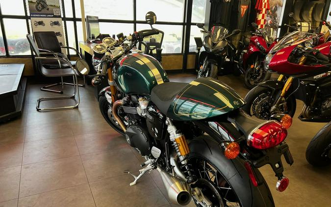 2025 Triumph Thruxton RS Final Edition Competition Green