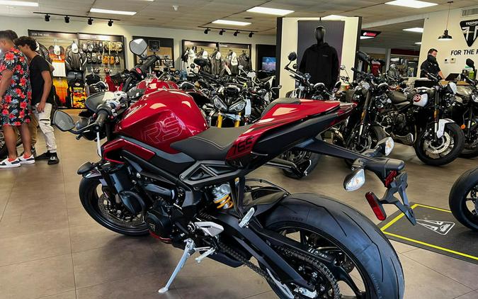 2024 Triumph Street Triple 765 RS Carnival Red