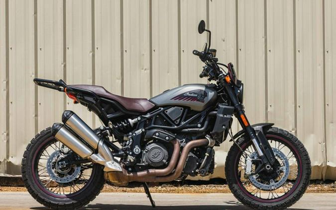 2022 Indian FTR Rally Titanium Smoke