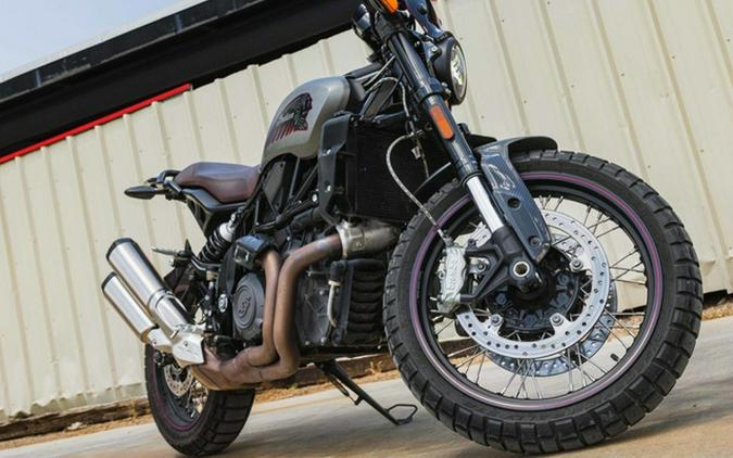 2022 Indian FTR Rally Titanium Smoke