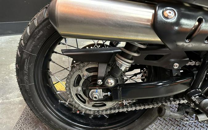 2022 Triumph Street Scrambler Matt Khaki Matt Ironstone