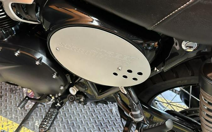2022 Triumph Street Scrambler Matt Khaki Matt Ironstone