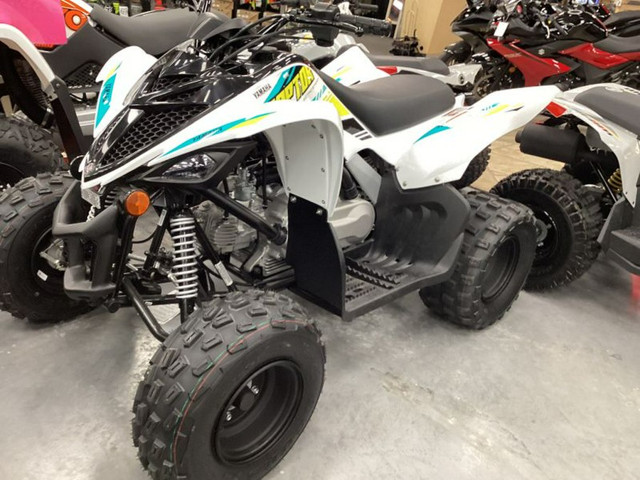 New 2023 YAMAHA RAPTOR 90 WHITE