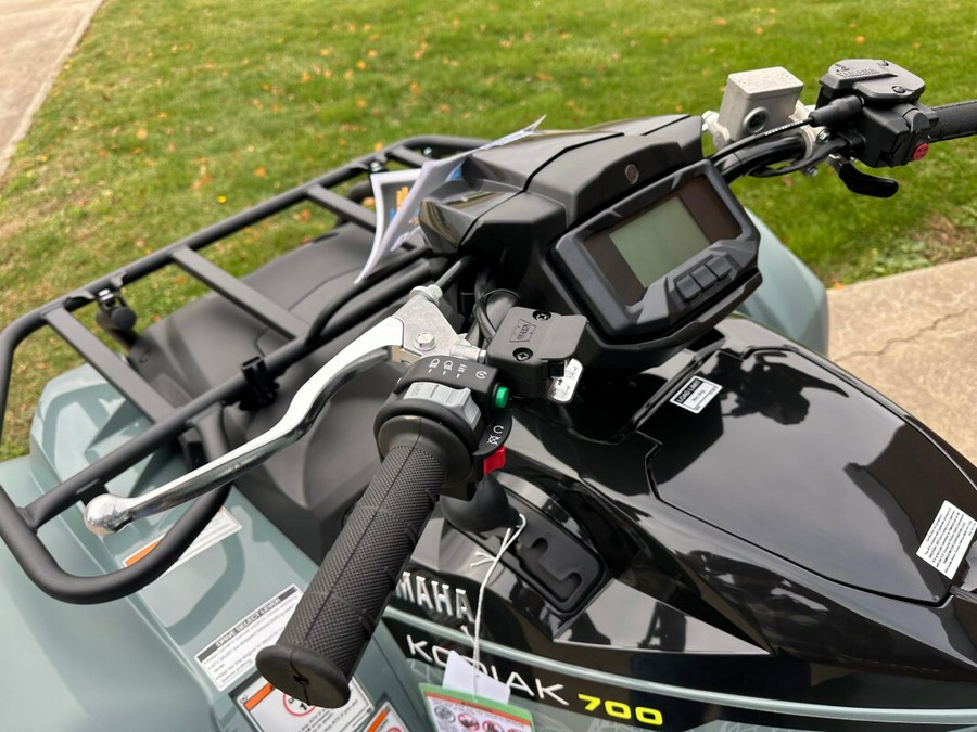 2026 Yamaha Kodiak 700 EPS XT-R Moss Grey / Tactical Black