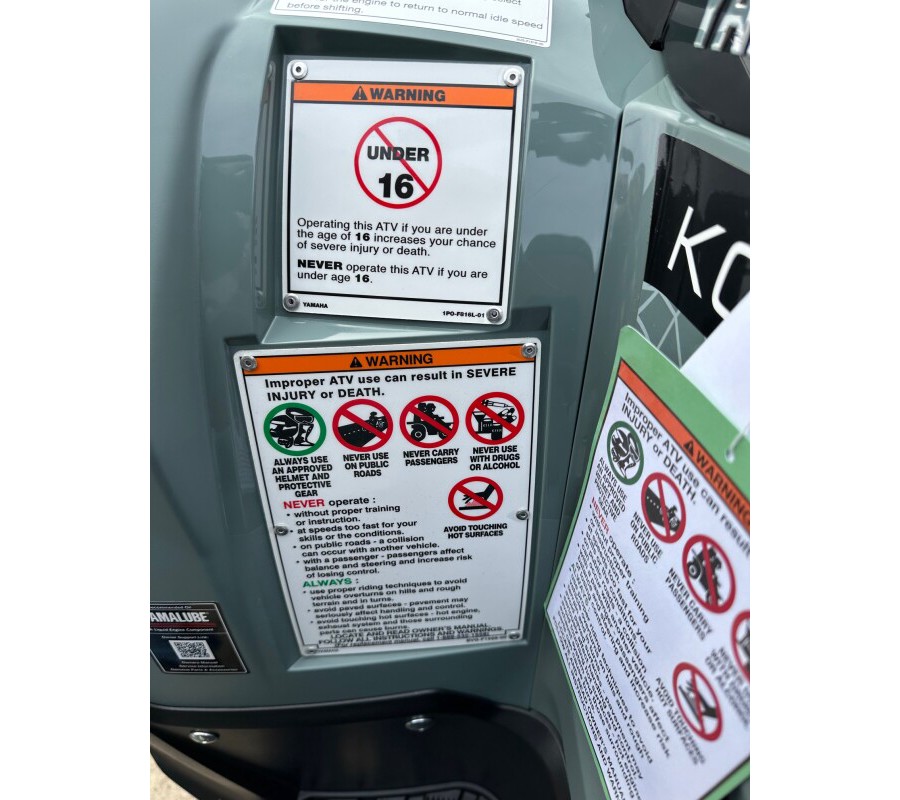 2026 Yamaha Kodiak 700 EPS XT-R Moss Grey / Tactical Black