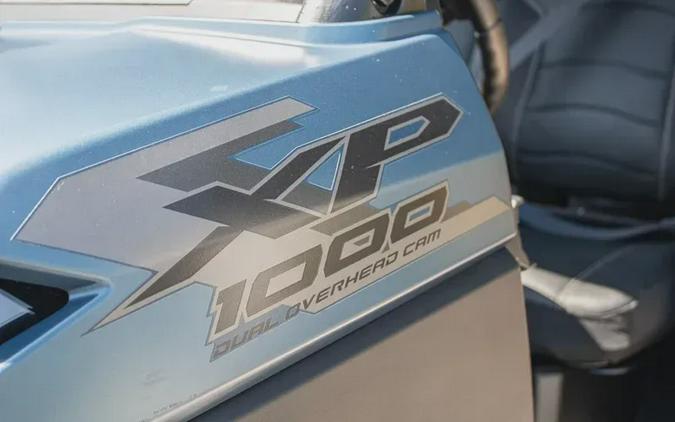 New 2025 POLARIS RANGER CREW XP 1000 PREMIUM BLUE SLATE METALLIC SMOKE