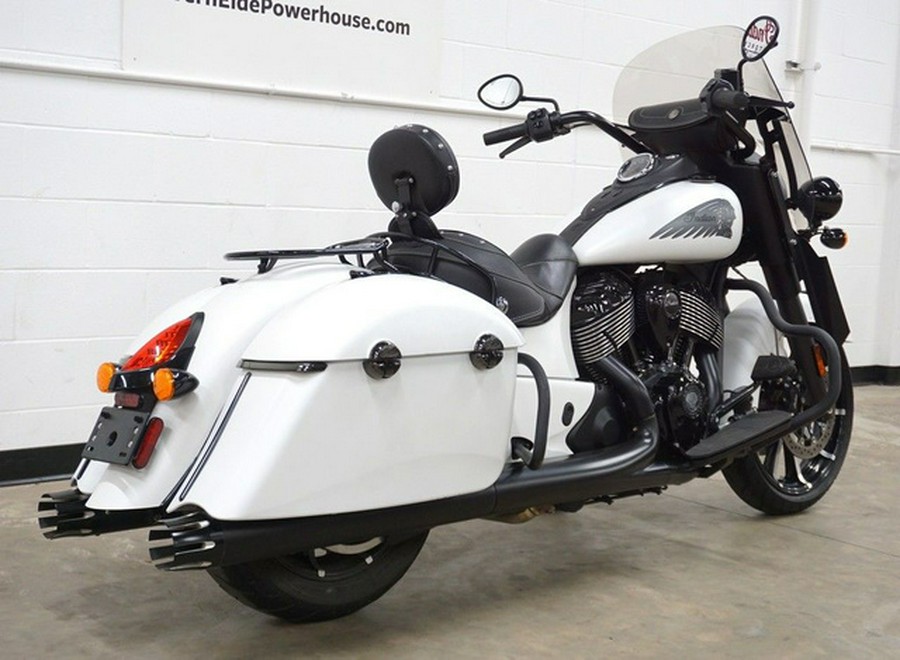 2019 Indian Springfield Dark Horse White Smoke