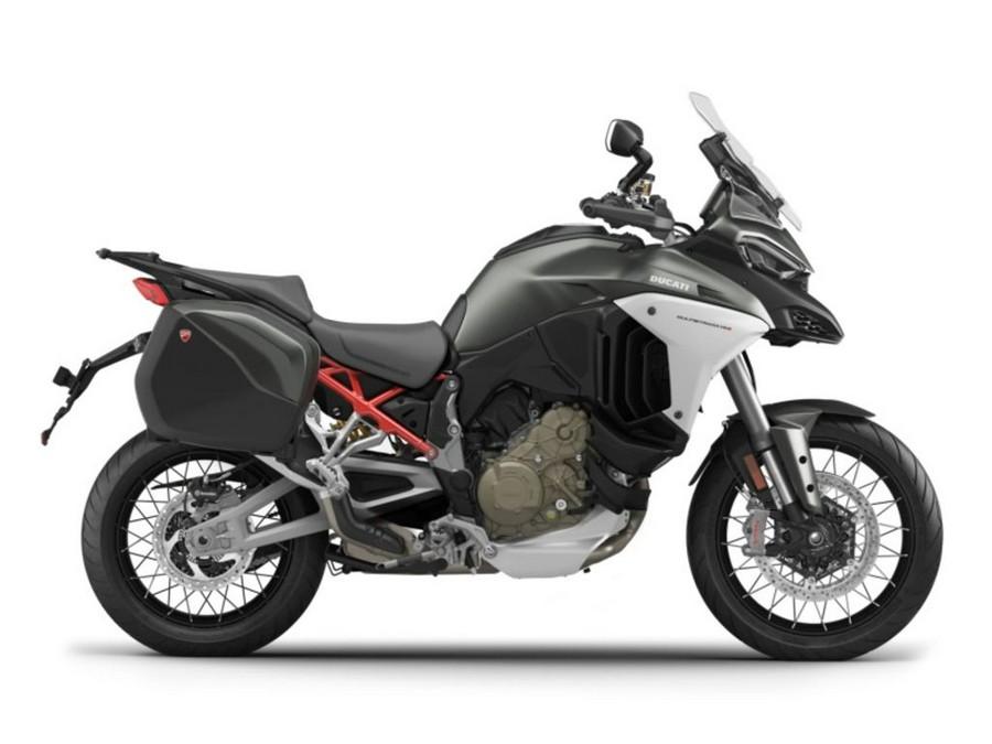 2023 Ducati Multistrada V4S Aviator Grey - Spoked Wheels