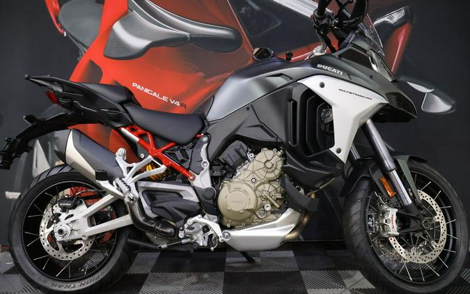 2023 Ducati Multistrada V4S Aviator Grey - Spoked Wheels