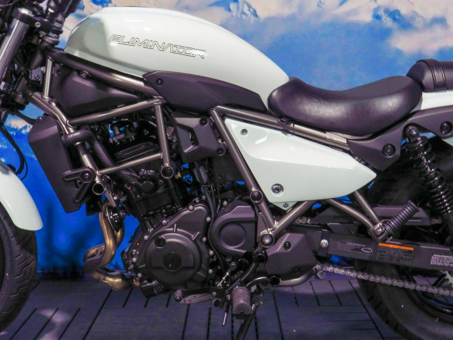 2024 Kawasaki Eliminator® ABS Pearl Robotic White