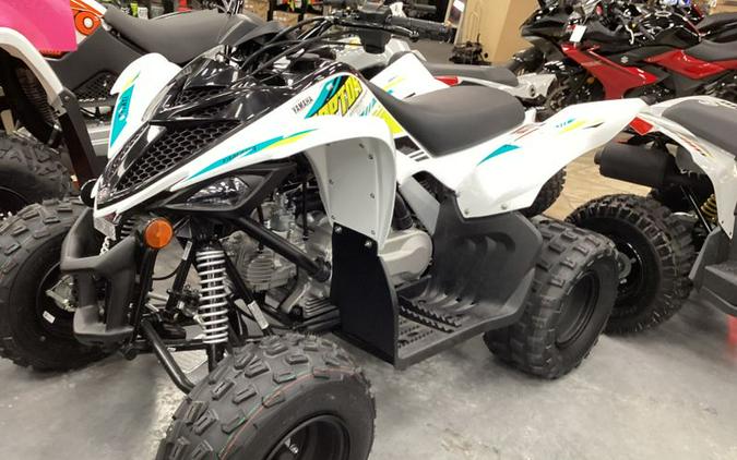 New 2023 YAMAHA RAPTOR 90 WHITE