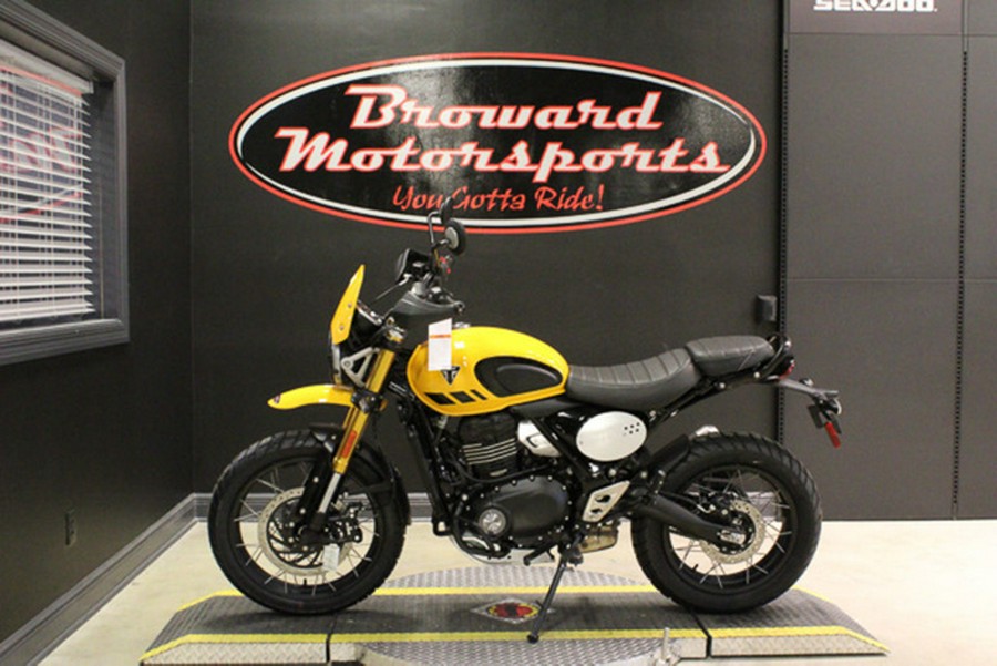 2026 Triumph Scrambler 400 XC