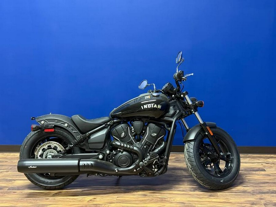 2025 Indian Motorcycle® Scout® Sixty Bobber Black Metallic