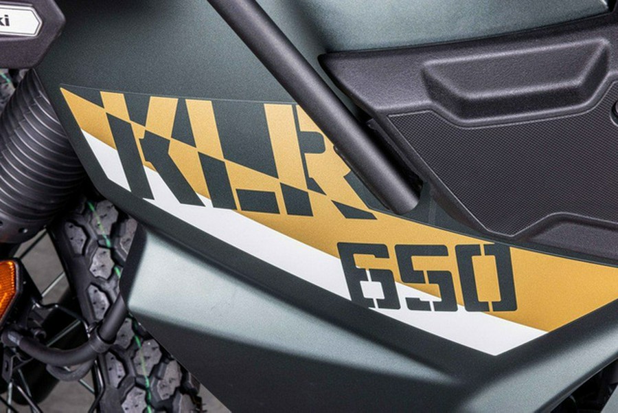 2026 Kawasaki KLR650 Adventure ABS Cypher Beige