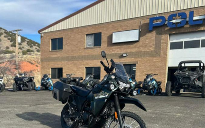 2026 Kawasaki KLR650 Adventure ABS Cypher Camo Beige