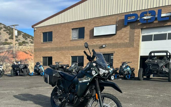 2026 Kawasaki KLR650 Adventure ABS Cypher Camo Beige