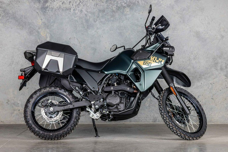 2026 Kawasaki KLR650 Adventure ABS Cypher Beige