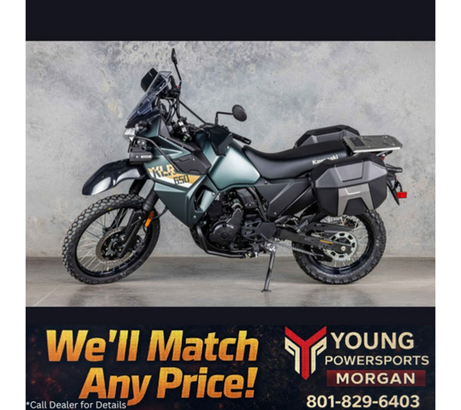 2026 Kawasaki KLR650 Adventure ABS Cypher Beige