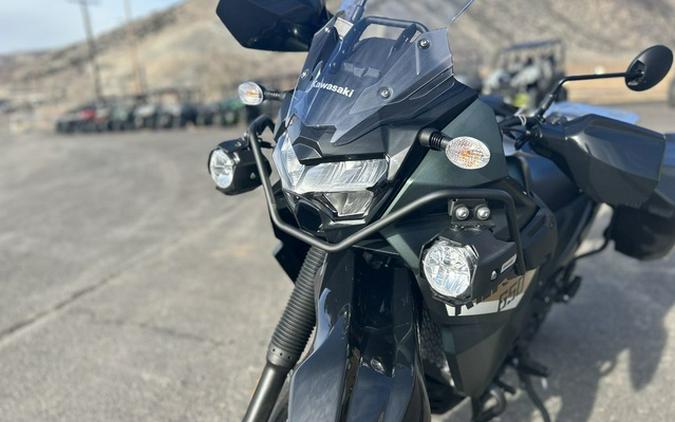 2026 Kawasaki KLR650 Adventure ABS Cypher Camo Beige