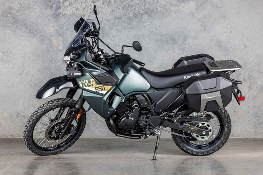2026 Kawasaki KLR650 Adventure ABS Cypher Beige