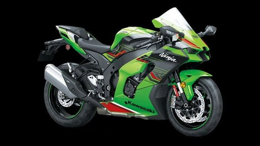 Used 2024 KAWASAKI NINJA ZX10R ABS KRT EDITION LIME GREEN AND EBONY