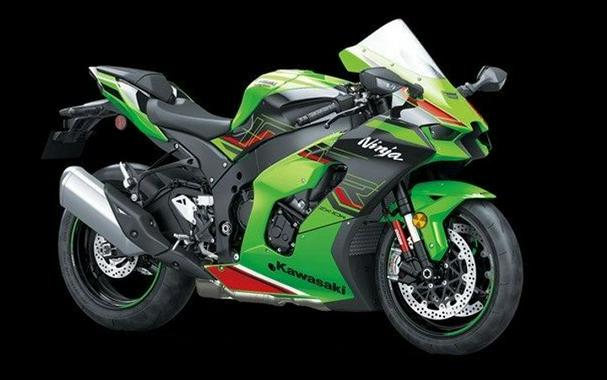 Used 2024 KAWASAKI NINJA ZX10R ABS KRT EDITION LIME GREEN AND EBONY