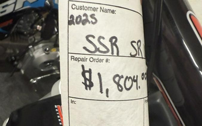 2025 SSR Motorsports SR110SE