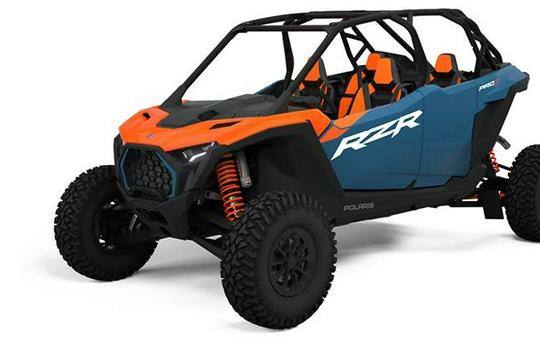 2025 Polaris RZR Pro S 4 Premium - Orange Burst / Zenith Blue