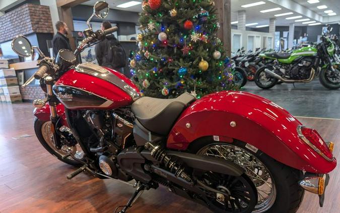 2025 Indian Motorcycle® Scout® Classic Limited +Tech Sunset Red Metallic