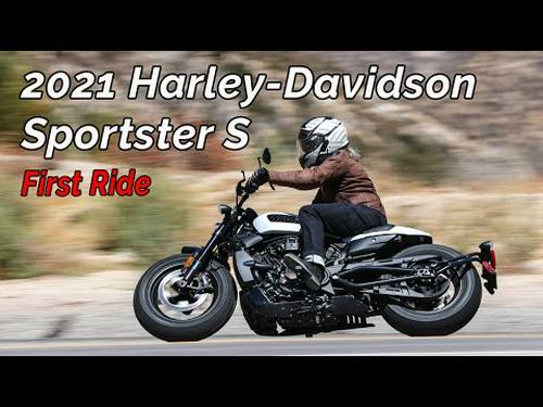 2021 Harley Davidson Sportster S First Ride