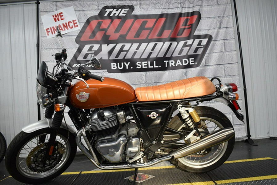 2021 Royal Enfield Twins Int650 Orange Crush *