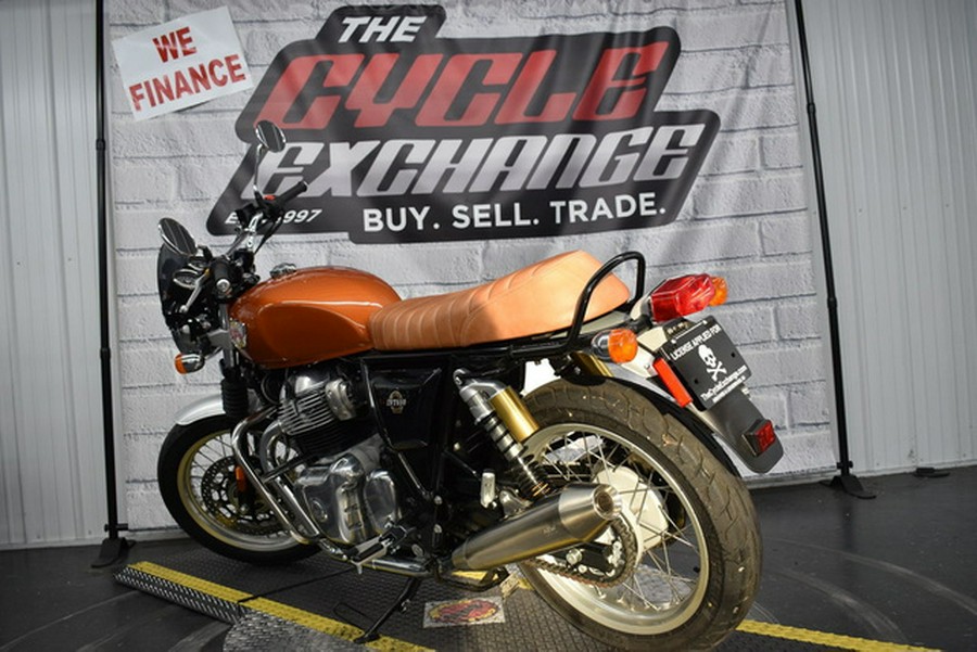 2021 Royal Enfield Twins Int650 Orange Crush *