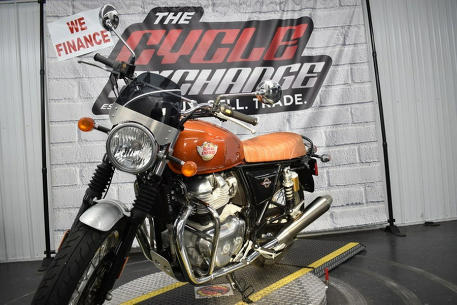 2021 Royal Enfield Twins Int650 Orange Crush *