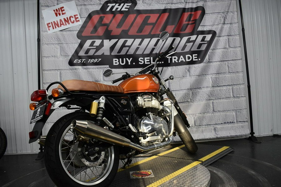 2021 Royal Enfield Twins Int650 Orange Crush *
