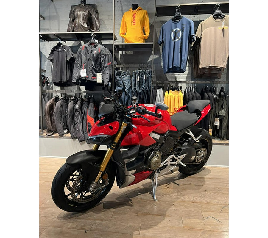 2022 Ducati Streetfighter V4 S Ducati Red
