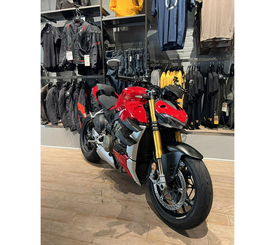 2022 Ducati Streetfighter V4 S Ducati Red