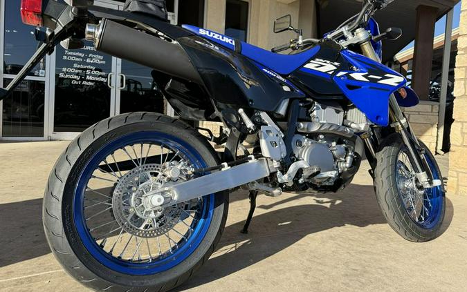 New 2024 SUZUKI DRZ 400S BLACK AND BLUE