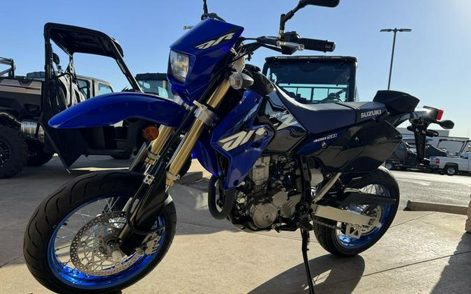 New 2024 SUZUKI DRZ 400S BLACK AND BLUE