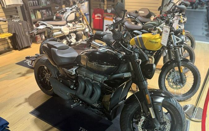 2025 Triumph Rocket 3 Storm R Sapphire Black/Granite Storm R