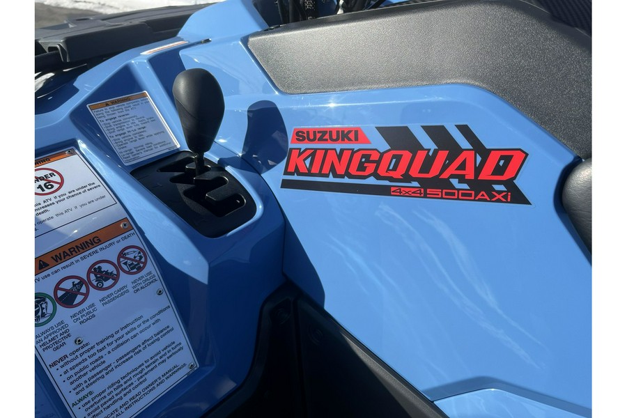 2025 Suzuki KingQuad 500 AXi Power Steering SE