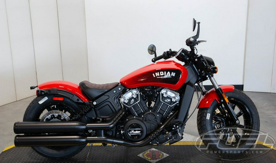 2023 Indian Scout Bobber ABS Icon Indy Red