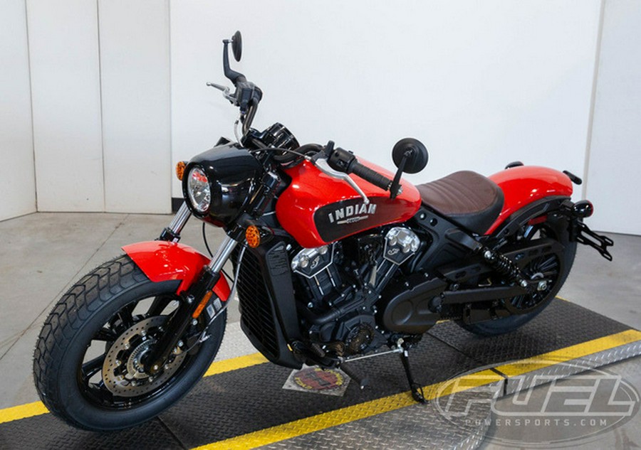 2023 Indian Scout Bobber ABS Icon Indy Red