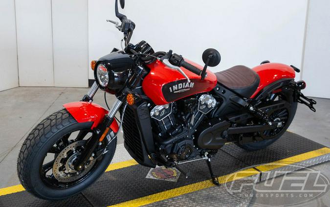 2023 Indian Scout Bobber ABS Icon Indy Red