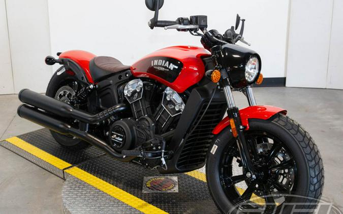 2023 Indian Scout Bobber ABS Icon Indy Red